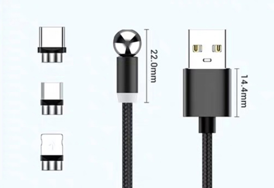 Magnetic Snap Charging Cable (Type C)